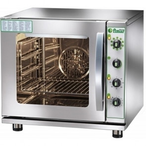 Forno elettrico a convezione per gastronomia Modello FN423EV con umidificatore con regolatore di energia Capacit&agrave; camera cottura 4xGN2/3
