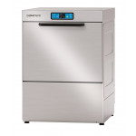 Lavastoviglie / Lavapiatti elettronica Compack in acciaio inox con addolcitore automatico incorporato Altezza massima bicchiere cm 32 Diam.max piatto cm 35 Cesto quadrato 50X50 Modello PL54E