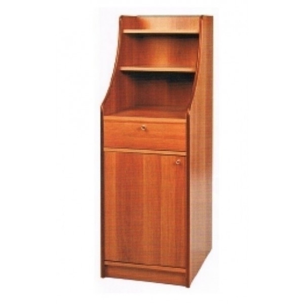 Mobile di servizio Modello ML3050S Struttura in legno di alto spessore colore noce