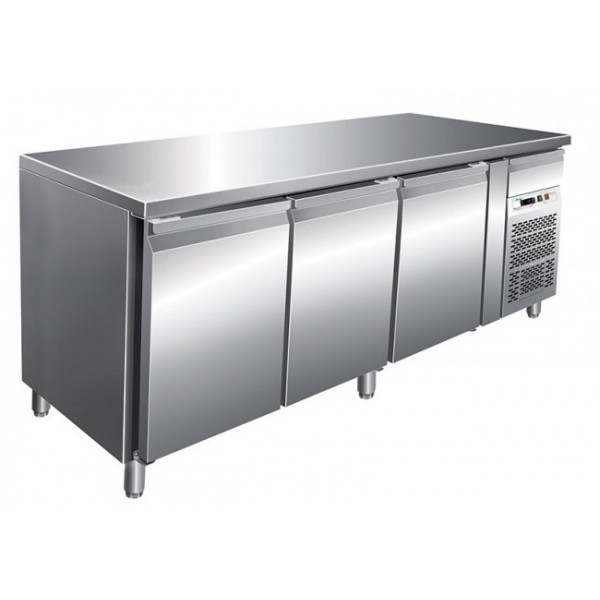 Tavolo Refrigerato Gastronomia tre porte Modello GN3100TN GN1/1 ventilato