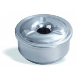 Posacenere inox ad acqua Dimensioni ø mm. 110x55h Modello 428-000