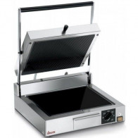 Piastra elettrica Modello CORT V LR Potenza watt 3000 in vetroceramica Piano inferiore Liscio Piano superiore Rigato