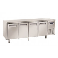 Tavolo Refrigerato Gastronomia Modello QR4100 ventilato 4 porte autochiudenti