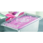 Coperchio in plexiglass per bacinelle da gelateria Dimensioni mm. L 360 x P 165 Modello GECPX3616