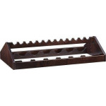 Carrello di servizio in legno colore Wengè Modello CL2151W tre piani