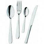 Forchetta in acciaio inossidabile 18/10 Spessore 1,8 mm Lunghezza 205 mm Modello 269973