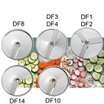 Disco per affettare spessore fette 3mm df3 per Tagliaverdura Mozzarella