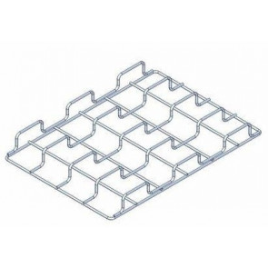 Griglia in acciaio AISI 304 a 5 canali Modello KG5CPX Dimensioni mm. 600 x 400