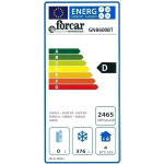 Armadio Frigo Refrigerato GN2/1 statito Modello G-GNB600BT