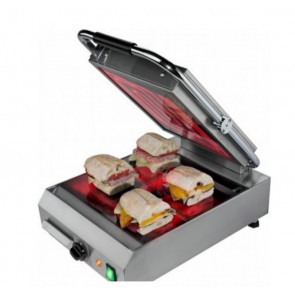 Piastra elettrica in vetroceramica TP Dimensioni piano di cottura cm 26x25 Potenza W 1500 Modello PE100V