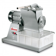 Grattugia Elettrica Modello GF HP 4 Giri rullo r.p.m. 1400 Dimensioni bocca mm 300x160 Potenza Watt 3000 - Hp 4 Rullo in acciaio inox.