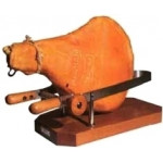 Morsa per prosciutto Modello AV4510  in acciaio inox dim. 58x25x19 h