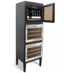 Vetrina Refrigerata per Vino Modello VINITY3V Tre Temperature Refrigerazione Statica