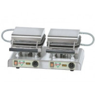 Piastra per Waffel TP Base doppia per piastre intercambiabili Potenza 4400W Modello W-SYSTEM 2