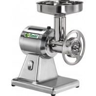 Tritacarne Modello 22SN Gruppo macinazione in acciaio inox Produzione oraria 310kg/H