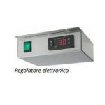 Drop In Da incasso piano riscaldato TP Modello DR­BM03 Vasca riscaldata bagnomaria per 3 GN 1/1 H=150 Regolazione della temperatura