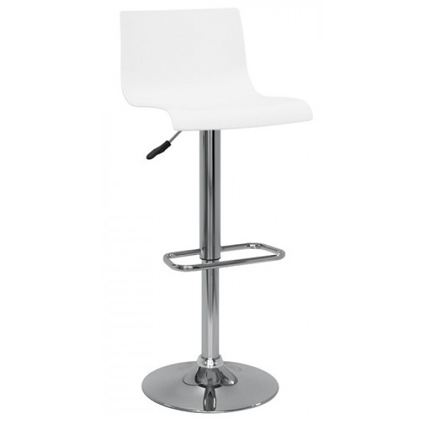 Sgabello da interno TESR Base in acciaio cromato Scocca in polipropilene Modello 933-K08