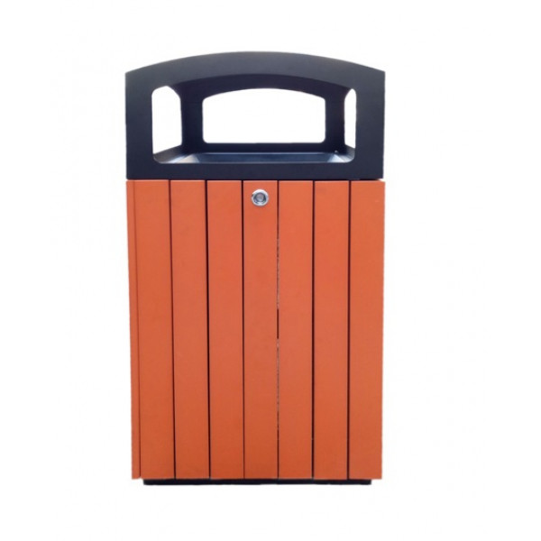 Gettacarte quadrato da esterno MDL Colore nero-polistirene Modello 110511