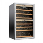 Vetrina Refrigerata per Vino Modello SOMMELIER 63 Capacità Bottiglie 0,75 Lt n° 66 Ø 75 mm Potenza 120 W