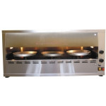 Forno Pizza Elettrico ENG n. 3 piatti diametro 300 mm n. 3 motori per supporti piatti Modello PRG3E