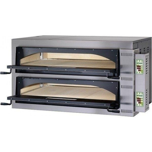 FORNO ELETTRICI PER PIZZA Modello FMD9+9 Numero 2 CAMERA DI COTTURA INTERAMENTE IN REFRATTARIO