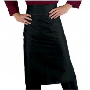 Grambiule Cuoco Rondin IC 65% poliestere 35% Cotone Colore nero con bordi bordeaux Modello 114413