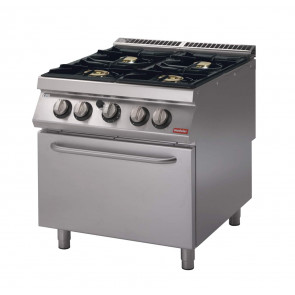 Cucina a gas MDLR 4 fuochi Forno a gas Modello PK9080CFGB