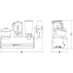 Gruppi Bar Modello 4 ALOQNS Spremiagrumi Apollo con leva + frullatore Orione con bicchiere Quadro + Rompighiaccio Nordkapp + frappé Sirio