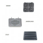 Piastra per Waffel TP Base singola per piastre intercambiabili Potenza 2200W Modello W-SYSTEM 1
