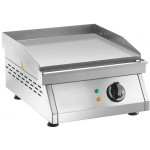 Fry top elettrico da banco Modello FT1L Piano di cottura liscio Potenza 3000 W