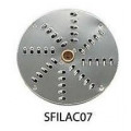 Disco per sfilacciare DT07 - spessore 7mm - adatto per formaggio per pizza, ravanelli, ecc Adatti per tagli a Julienne per Tagliaverdura Modello TITANIUM
