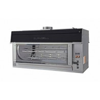 Girarrosto Elettrico Isola ENG Modello ISOLA84P Capacità N. 84 Polli N. 8+4 aste in tubolare inox mm 12 x 12