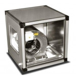 Estrattore\Aspiratore con motore diretto doppia parete Telaio in profilato di alluminio Modello EDZ1263 Portata 5600 m³/h Potenza 0,55 KW