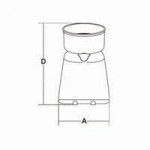 Spremiagrumi elettrico Modello Apollo Leva Con Micro Giri min. r.p.m. 320