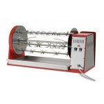 Girarrosto/Planetario a Legna PL Modello P.30 Spiedi 6 Capacità 30 Polli