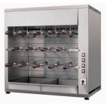 Girarrosto Elettrico ENG Modello ChurrascoCM14E 3 piani Motori indipendenti per ogni spada Spade N. 14 in acciaio inox