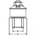 Impastatrice Pizza a Spirale Modello HERCULES 30 TA testa sollevabile capacità impasto 25 kg