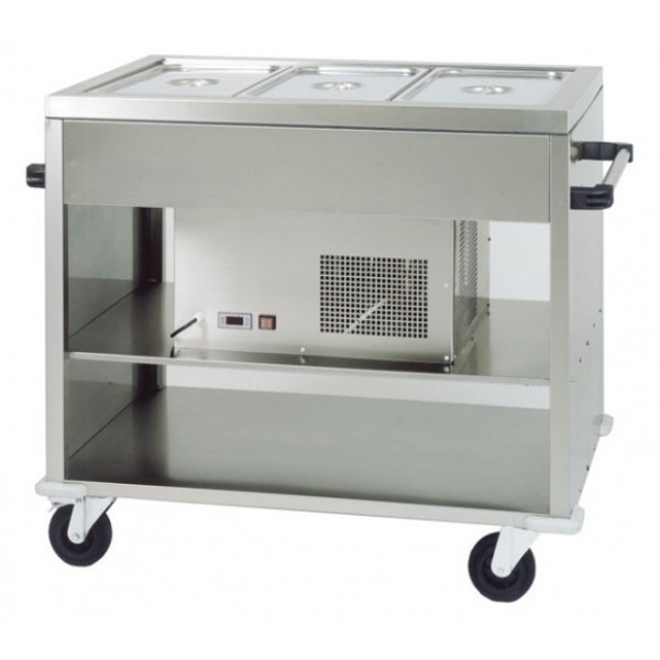 Carrello refrigerato inox Modello CAR2779