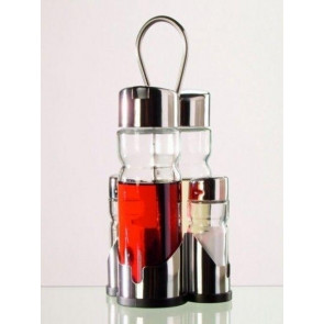 Servizio Oliera 4 pezzi in acciaio inox Altezza mm. 230 Modello SPN4