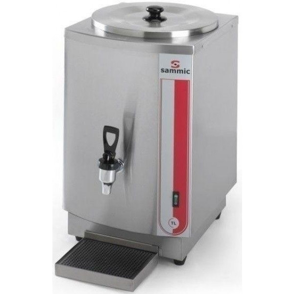 Termoriscaldatore a bagnomaria per latte Modello TM-10 Struttura in acciaio inossidabile Potenza: 1500 W