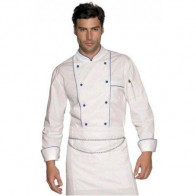 Giacca cuoco BlueChef IC 100% cotone Disponibile in diverse taglie Modello 059400