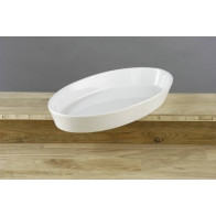 Piatto ovale da portata in porcellana Dimensioni mm. L 440 x P 280 x 65 h Confezione da n 4 pezzi Modello 82068301