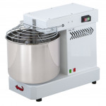 Impastatrice a spirale testa fissa Fg Modello IM10 Impastato per ciclo 10 Kg Produzione oraria 30 Kg Colore Bianco