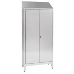 Armadio Portascope in acciaio inox 304 IXP n.2 ante a battente profondità anta cm 50 Modello S5069602