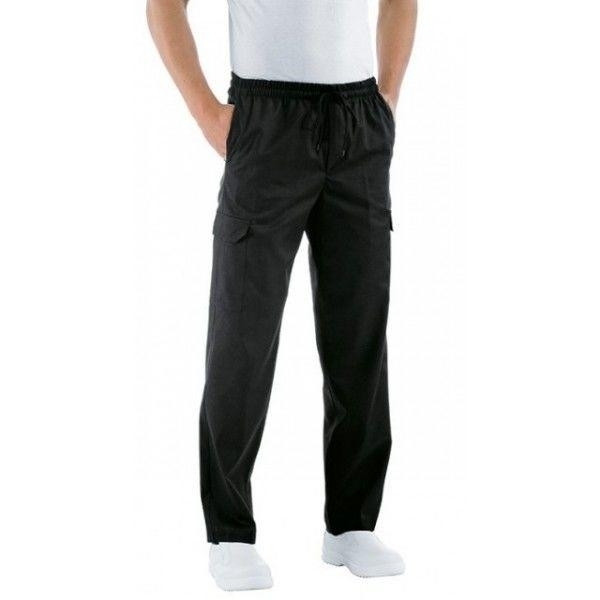 Pantachef nero 65% Poliestere 35% cotone Disponibile in diverse taglie Modello 044001