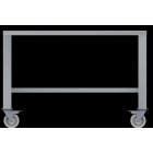 Tavolo con ruote in aisi 430 Modello ETR1111 LxPxH 930x790x633 mm Per EKF 1111 ed EKF 1064 (in tutte le versioni)