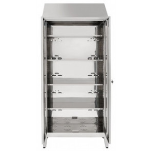 Armadio Portaoggetti in acciaio inox 304 IXP n.2 ante a battente profondità anta cm 50 Modello S5069404