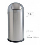 Gettacarte push MDL In acciaio inox finitura brillante Modello 106031