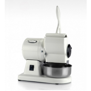 Grattugia Modello GMB in alluminio pressofuso lucidato Produzione oraria grattugia: 30 Kg Bocca grattugia: 110x65 mm