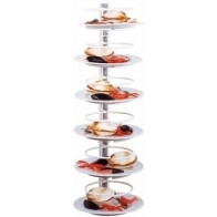 Carrello portapiatti da Parete odello CA1439P Griglia Verniciata